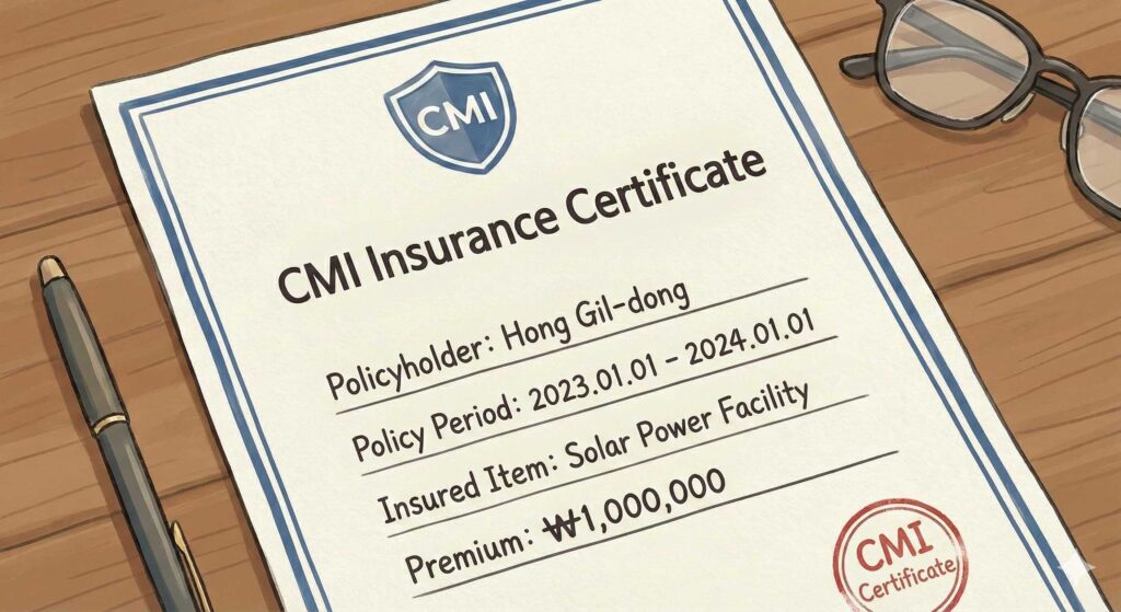 제조물 책임 CMI 증서